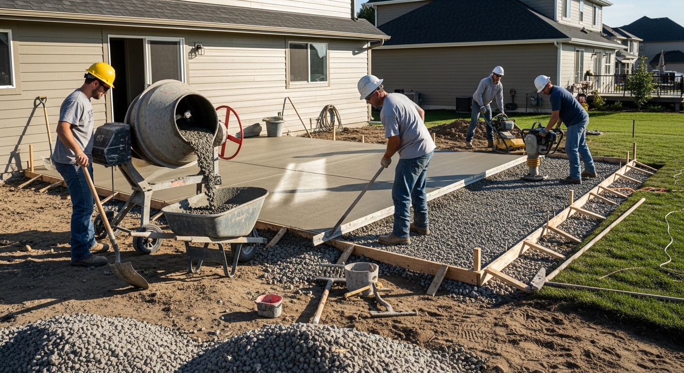 Concrete Patios projects in Marion, OH