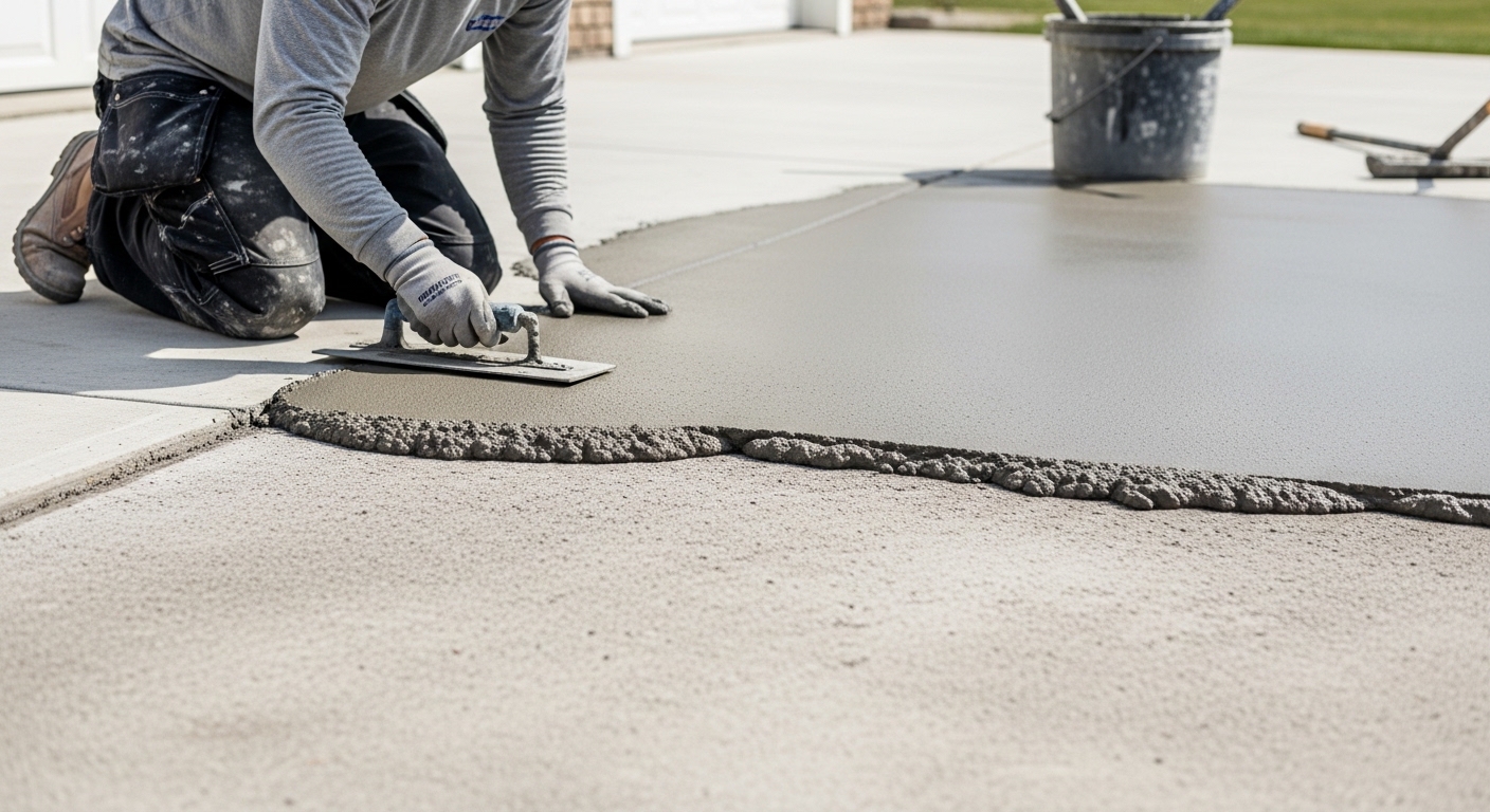 Concrete project work in Marion, OH